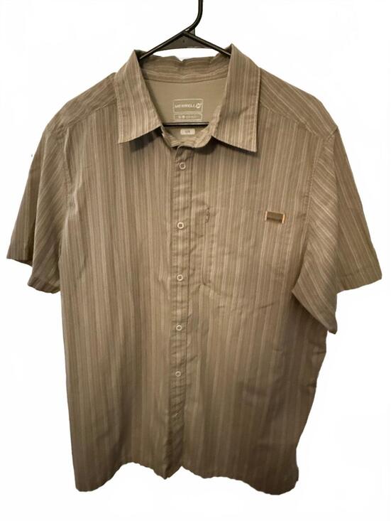 Merrell Other - Merrell Men's Short Sleeve Button-Up Shirt Large